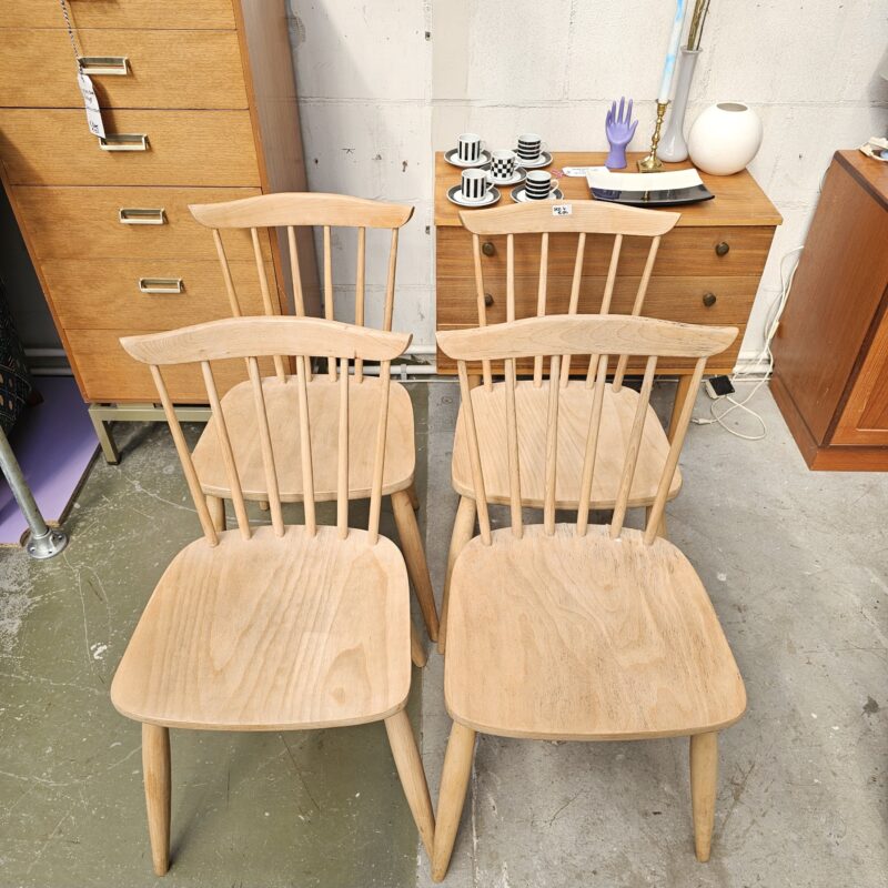 Vintage spijlen stoelen (opknappers)