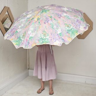 Vintage pastel parasol